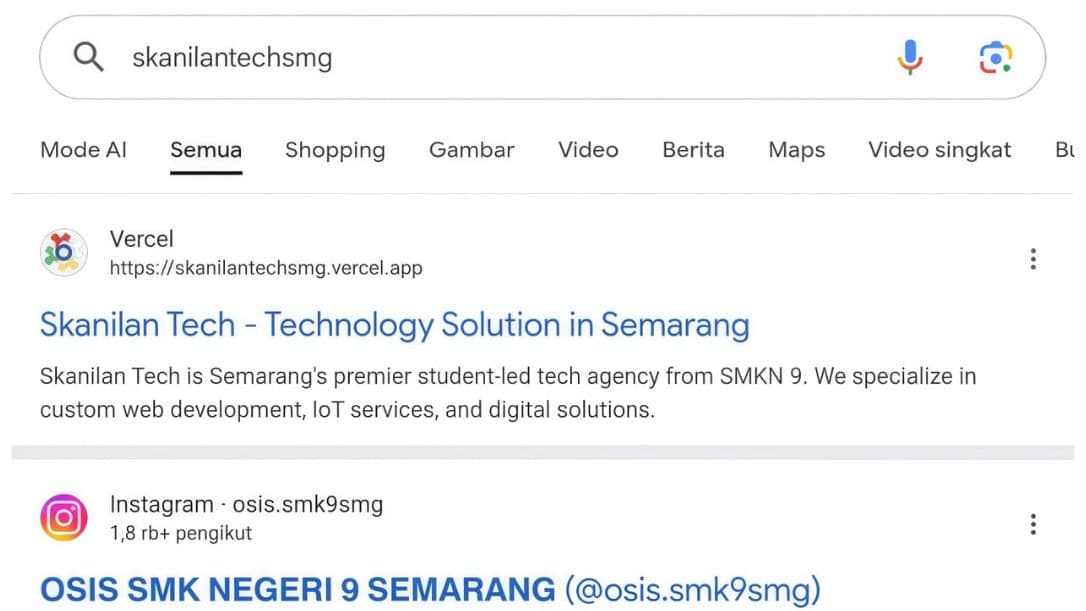 Setting SEO