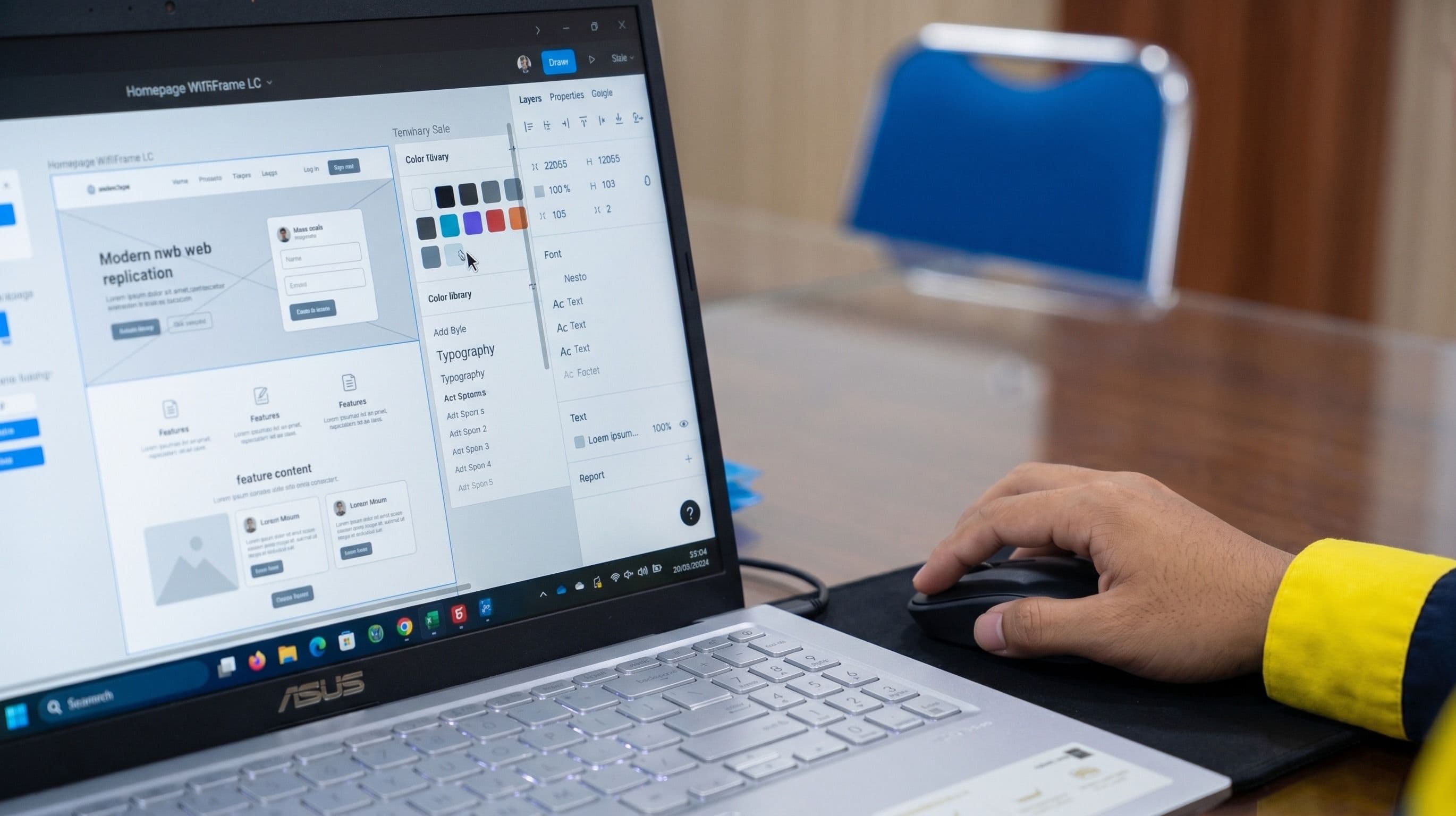 Prototipe Desain UI/UX Mobile
